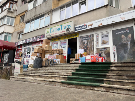 Vedere din exterior a sediului Edion Trans